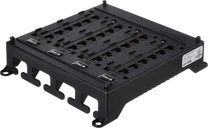 Leviton Twist and Mount Patch Panel, CAT 6 24 Port - Image 3