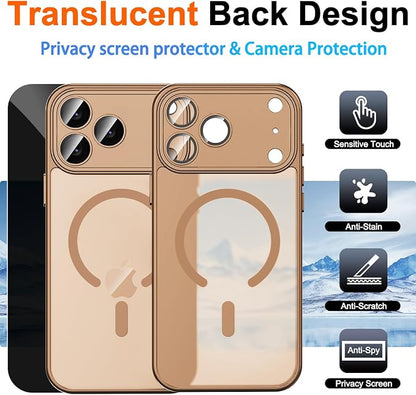for iPhone 17 Pro Case with Privacy Screen Protector and Camera Protection - Image 2