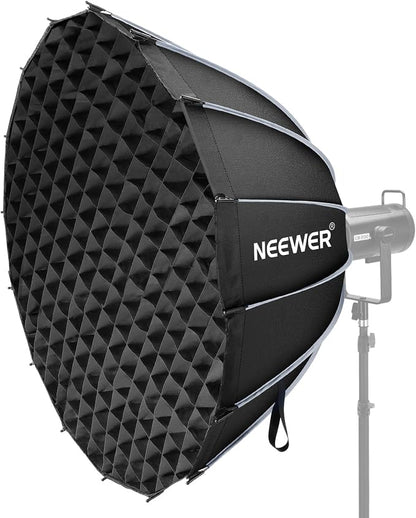 NEEWER Parabolic Softbox Kit, 47.2" Bowens Mount Soft Box by Neewer