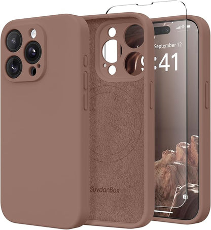 Magnetic for iPhone 15 Pro Case, Compatible by SUYDANBOX