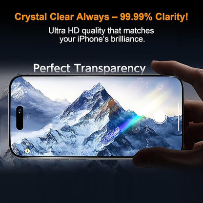 OneFish Screen Protector for iphone Pro Max 16, Airbag Edge Protection - Image 5