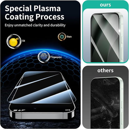 3+3+1-Pack, Privacy Screen Protector and Camera Lens Protector - Image 7
