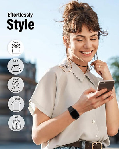 Stretchy Band Compatible with Apple Watch Bands 40mm 38mm 41mm 42mm 44mm 45mm - Image 6
