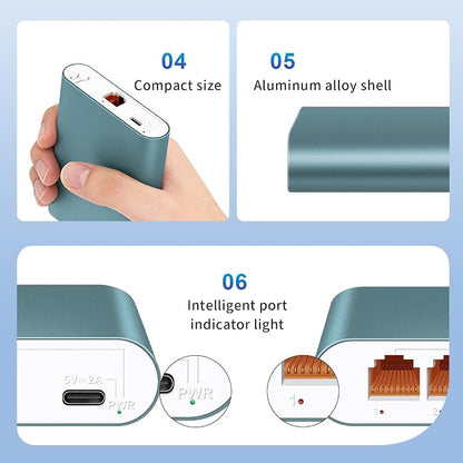 1 to 4 2.5Gbps Ethernet Splitter - Image 6