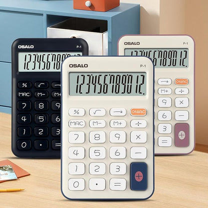 Pendancy Small Desk Calculator Cute, 12 Digit LCD Display, Basic Function - Image 8