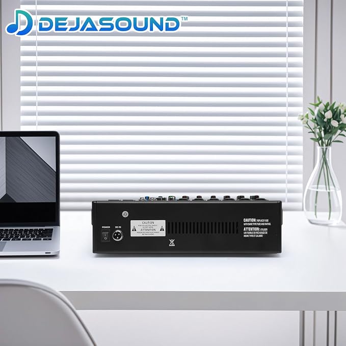 6-Channel Professional Audio Mixer, FX-6usb Mixing Console - Image 4