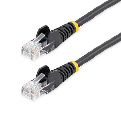 StarTech.com 100ft Black Cat5e Snagless RJ45 UTP Patch Cable - 100 ft Patch by StarTech