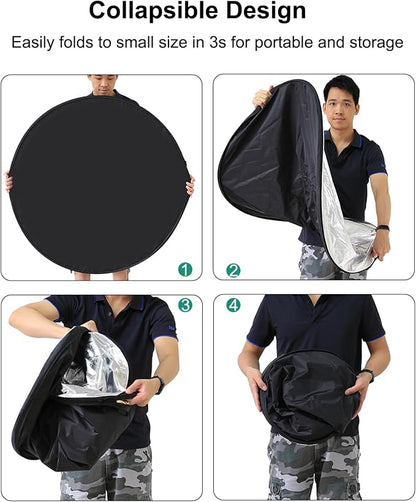 PULUZ 5-in-1 Collapsible Reflector - Image 4