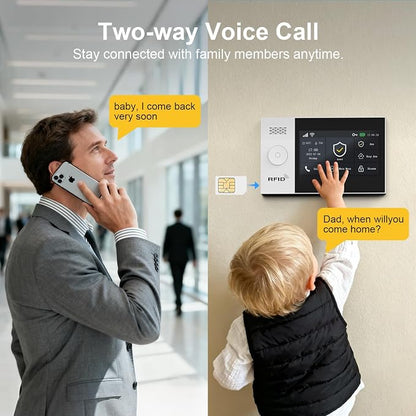 Wireless Alarm System for Home Security, SOS Button, Window Alarms, APP Control - Image 9