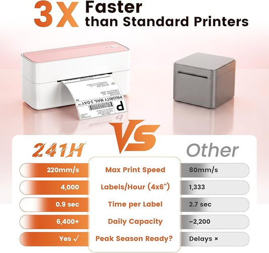Phomemo High-Speed Shipping Label Printer 220mm/s - Image 2