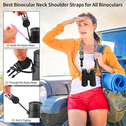 FIEIL Zebra Stripe Shoulder Strap, Adjustable Camera Strap - Image 4