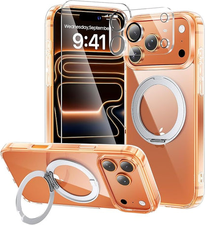 toushion 3 in 1 for iPhone 17 Pro Case Stand |Build in Kickstand, Screen by Unknown