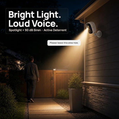 Dzees 2K Security Cameras Wireless Outdoor, Indoor-Outside WiFi Battery Powered - Image 3