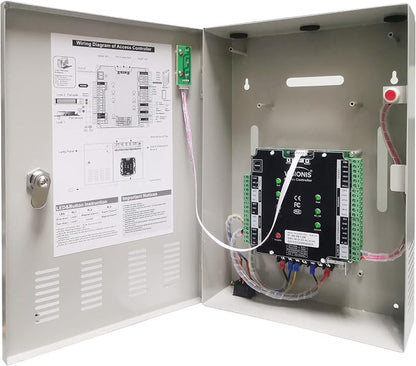 Visionis FPC-6131 Two Doors Door Access Control Out Swing Door 300lbs Mag Lock - Image 2