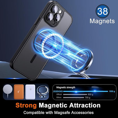 for iPhone 16 Pro Case with Privacy Screen Protector and Camera Protection - Image 3