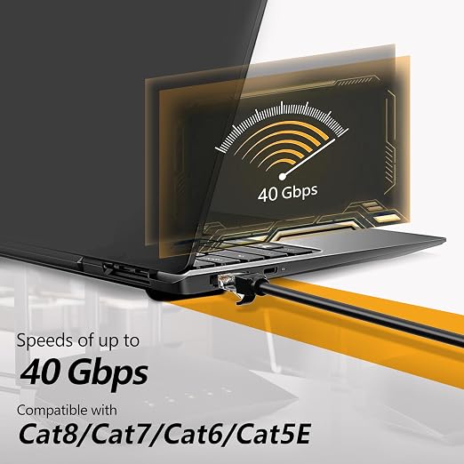 Ethernet Cable 10ft For Cat6/Cat5E, 10Gbps Compatible - Image 4
