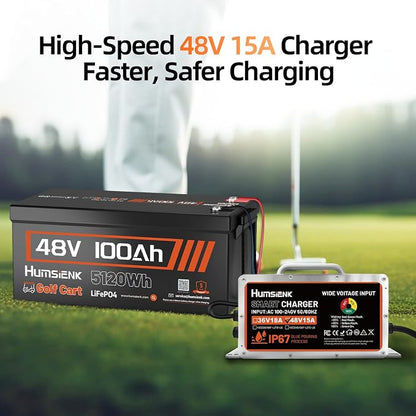 2PCS 48V Lithium Battery for Golf Cart - Image 9