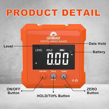 Digital Angle Finder, Digital Level Angle Gauge - Image 8