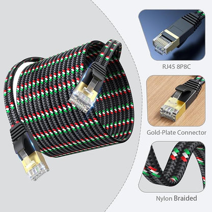 SNANSHI Cat 7 Ethernet Cable 100 ft - Image 5