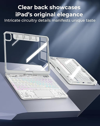 SIEBITU Clear Wireless Keyboard Case - Image 7