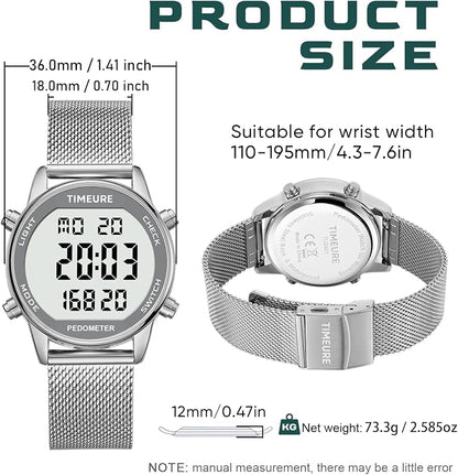Women's Step Counter Pedometer Watch - Image 5