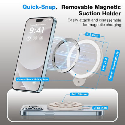 Magnetic Suction Cup Phone Mount - Image 3