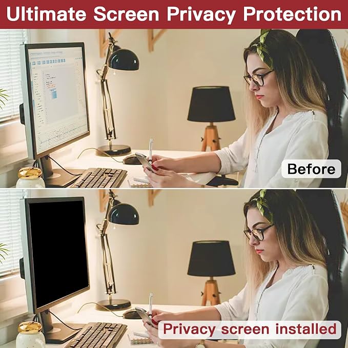 2 Pack 21.5 Inch Privacy Screen - Image 5