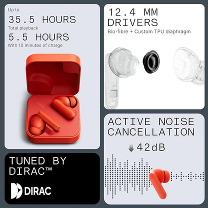 CMF Buds 2a Wireless Earbuds 2025 New Active Noise Cancelling 42dB Hybrid ANC - Image 4