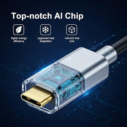 Fiber Optic USB A to USB C Cable 50ft, 10Gbps Active Optical Long-Distance - Image 4