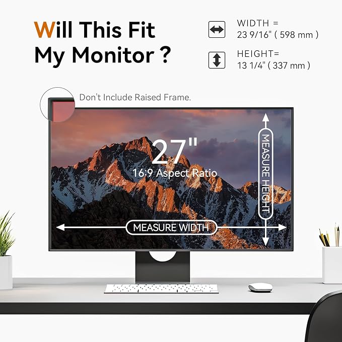 27 Inch Computer Privacy Screen - Image 5