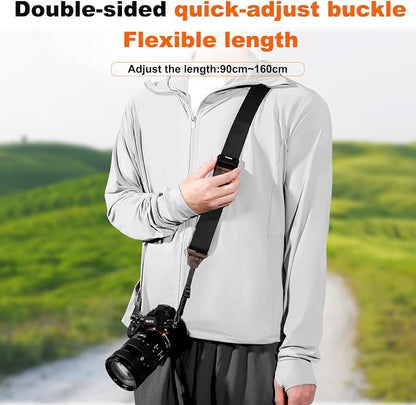 Camera Strap for Photographers, Adjustable Nylon Camera Shoulder Strap Crossbody - Image 8