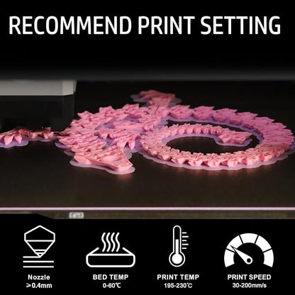 LOVOON Matte Tricolors PLA 3D Printer Filament Multi-Color Changing by Angle - Image 5