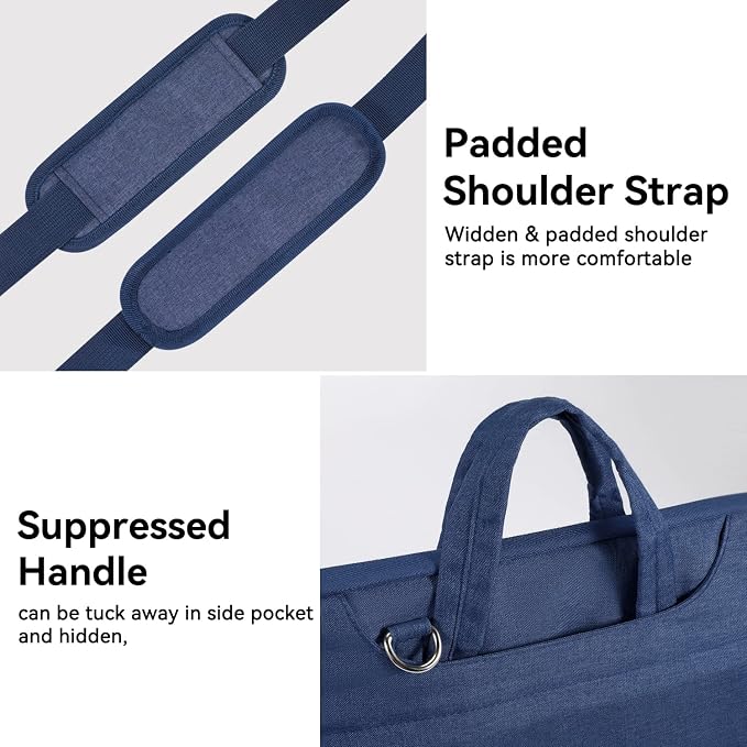 Voova Laptop Bag 15.6 Inch, Waterproof Computer Sleeve Carrying Case - Image 5