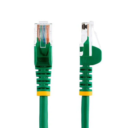 StarTech.com Cat5e Ethernet Cable - 25 ft - Green- Patch Cable - Snagless Cat5e - Image 2