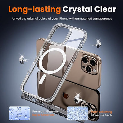 toushion 3 in 1 for iPhone 16 Pro Case Clear - Image 6