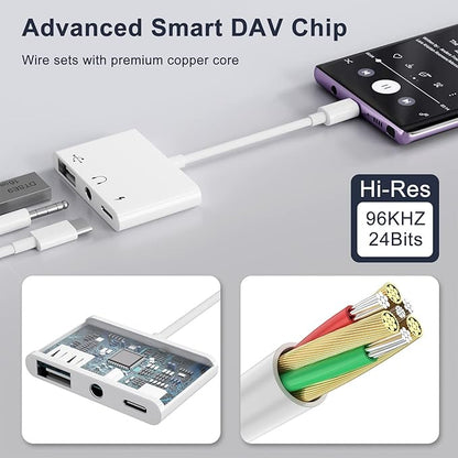 USB C to 3.5mm Jack Headphone Adapter - Image 7