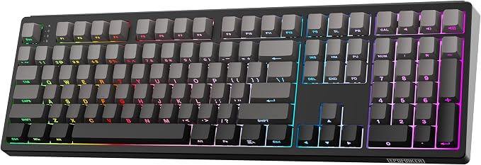 EPOMAKER TH108 Full Size Mechanical Keyboard, Wireless Gaming Keyboard by EPOMAKER