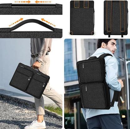ZINZ Laptop Case 15 15.6 16 inches Sleeve Slim Briefcase Spill-Resistant Handbag - Image 5