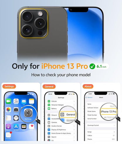 FNTCASE for iPhone 13 Pro Case: Translucent Matte Cases - Image 2