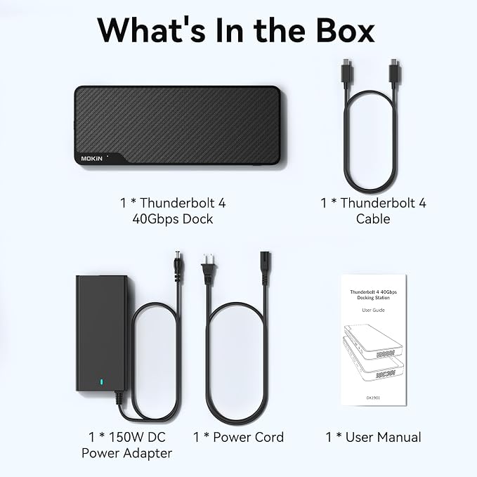 MOKiN Thunderbolt 4 Dock - Image 7
