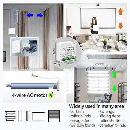 DieseRC WiFi Smart Roller Shutter Controller Module - Image 3