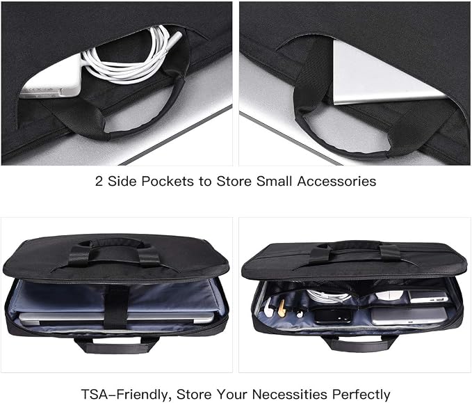 14 15 Inch Waterproof Laptop Sleeve Men Women TSA Briefcase - Image 6