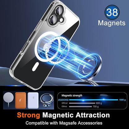 for iPhone 17 Case Clear, Magnetic iPhone 17Case - Image 4