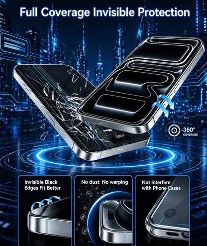 2 Pack for iPhone 17 Pro Max Privacy Screen Protector 6.9 inch, Full Coverage - Image 5