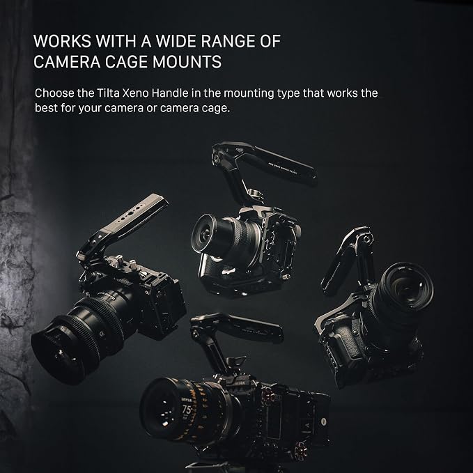 Tilta Xeno Top Handle for Filmmakers & Cameras- Black | Aluminum Alloy and - Image 5