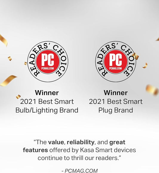 New Kasa Smart Bulb, Full Color Changing Dimmable Smart WiFi Light Bulb - Image 2