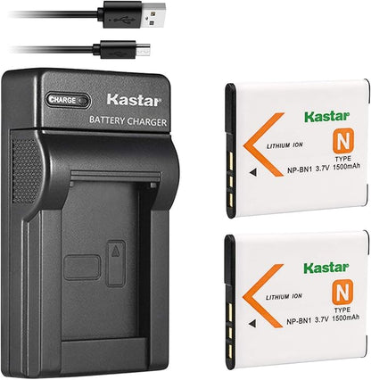 Kastar 2 Battery + Charger Replacement by Kastar