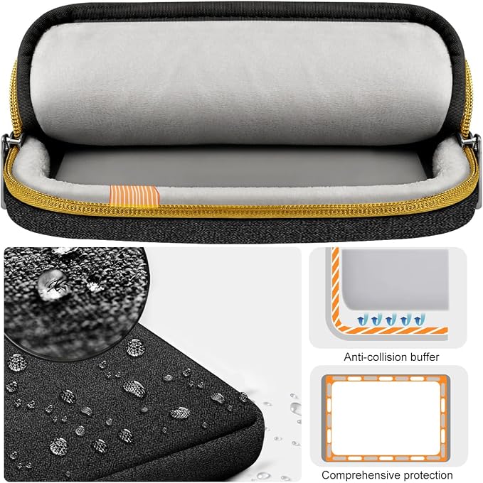 Hseok Ultra-Slim Laptop Case 17 17.3 inches Sleeve Protective PC Briefcase - Image 3
