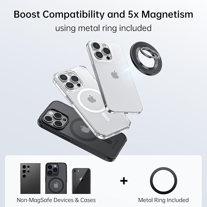 SYNCWIRE Upgraded Magnetic Phone Ring Holder - Image 6
