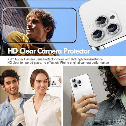 for iPhone 14 Pro/14 Pro Max Camera Lens Protector Bling, 9H Hardness - Image 4